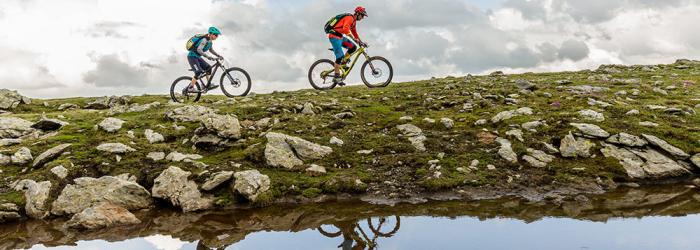 Biken in Sexten